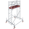 Aluminiowe rusztowanie jezdne Krause STABILO 100 (2,00 × 0,75 m) – wysokość robocza 4,5–12,5 m